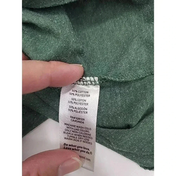 Life is Good Cool Tee Classic Fit Women's XL Michigan State University V Neck - Picture 7 of 7